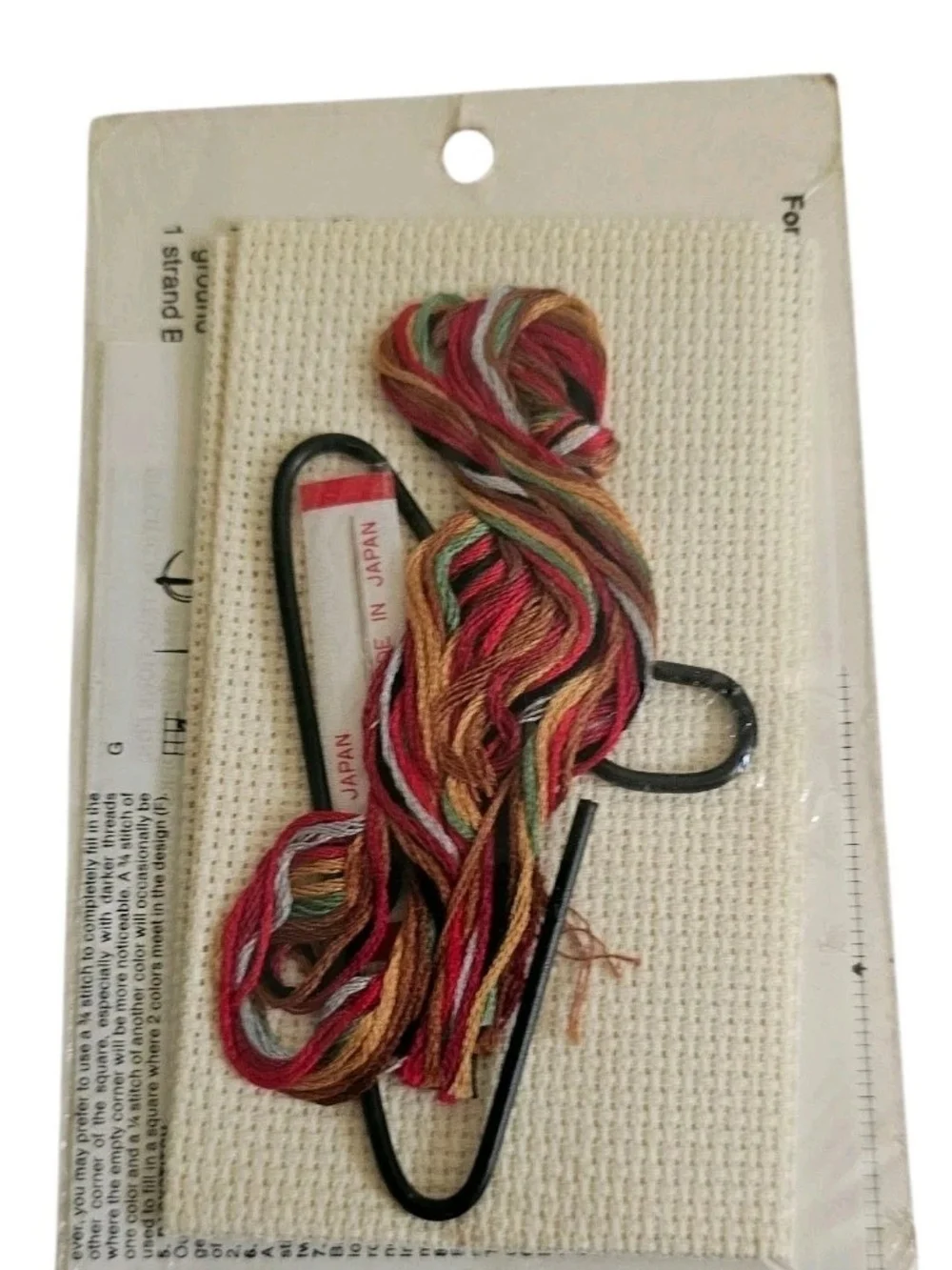 For My Teacher Mini Bear Christmas Ornament Cross Stitch Country Wireworks Kit